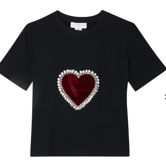 NWT - Black Heart Baby T-Shirt - Picture 5 of 6